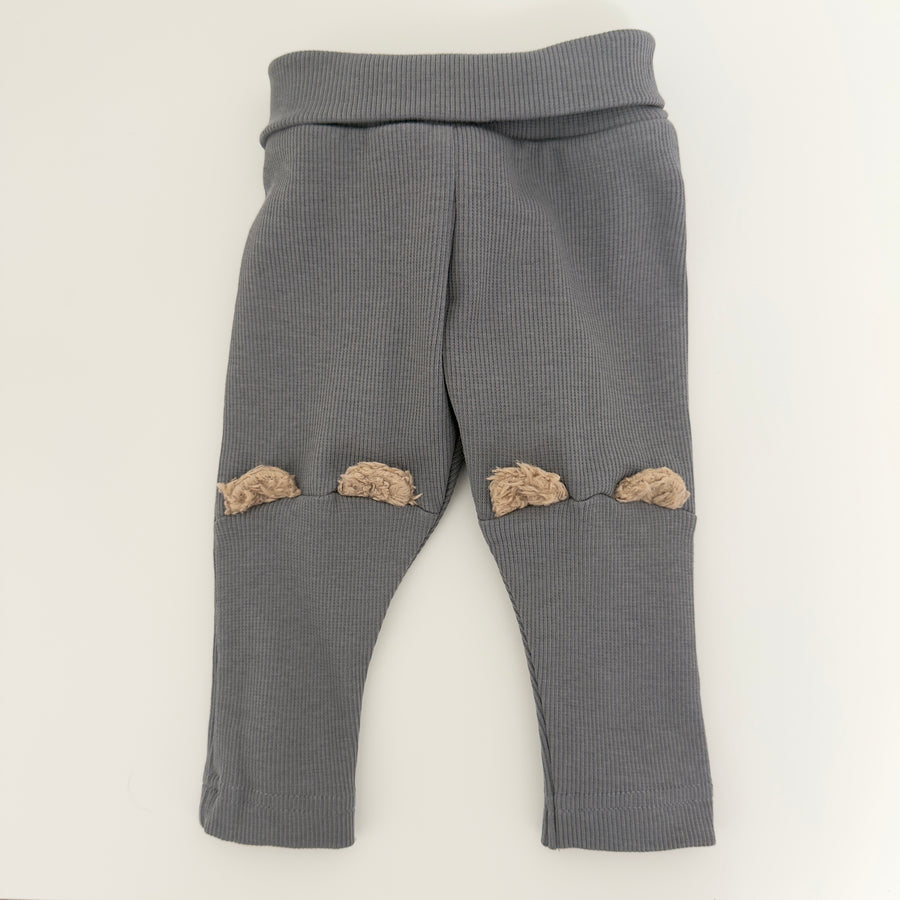 Leggings baby a costina- night owl