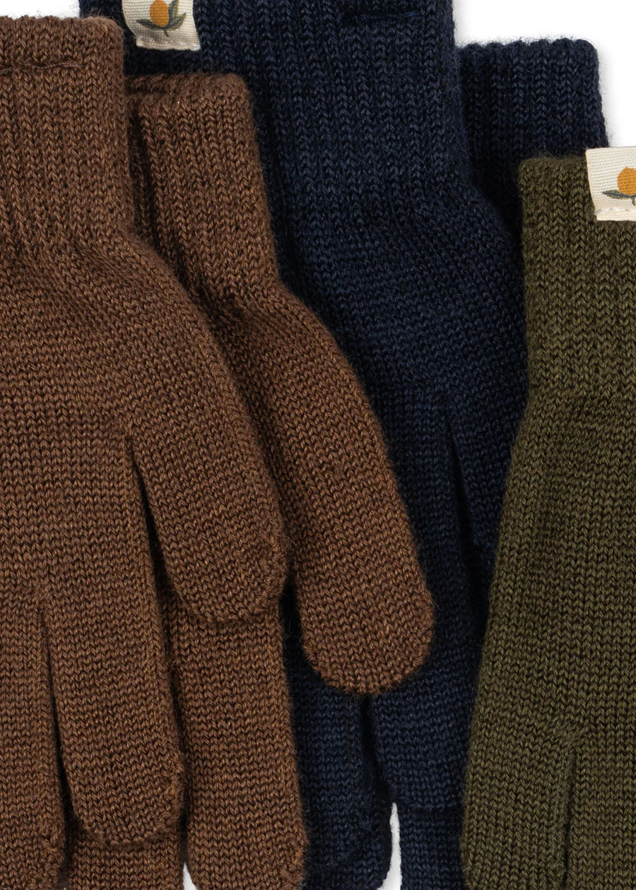 3 PACK FILLA GLOVES —Forest Mix