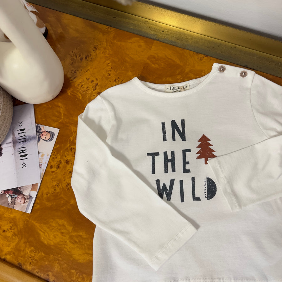 T-shirt in cotone organico IN THE WILD