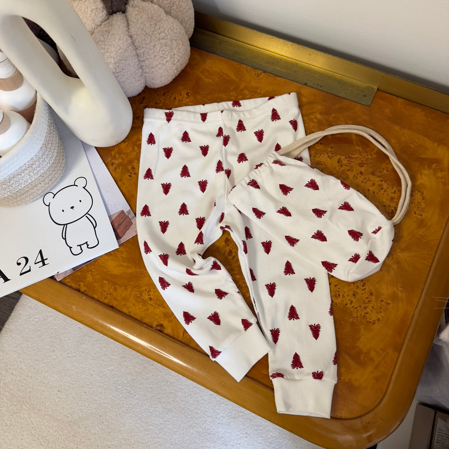 Set basic orsetti con l’albero di Natale