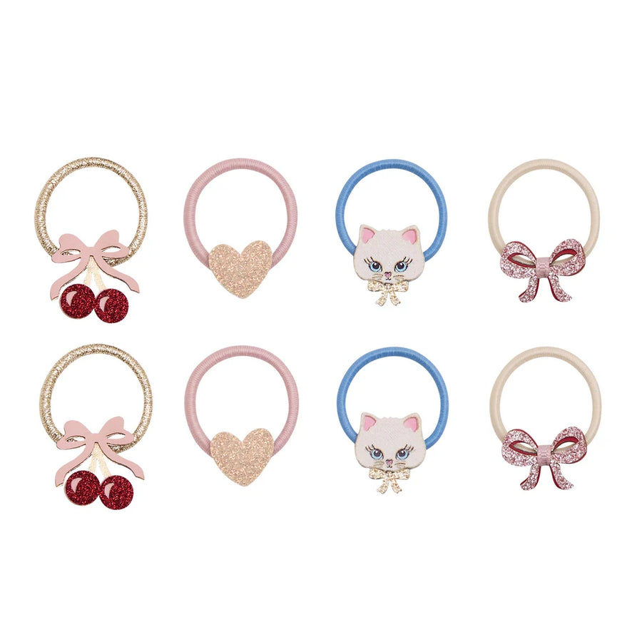 Mini Elastici per Capelli Gattini e Fiocchi -Kittybow