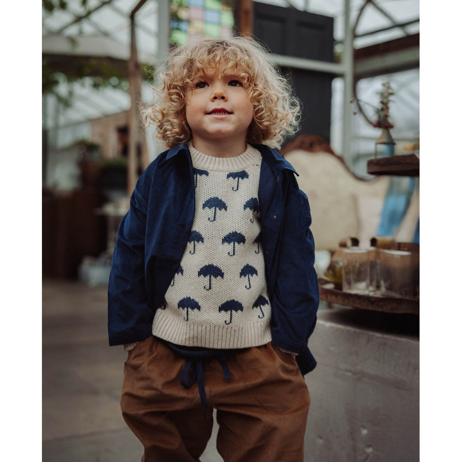Pantaloni Dolly con le bande a Contrasto -Dull Gold