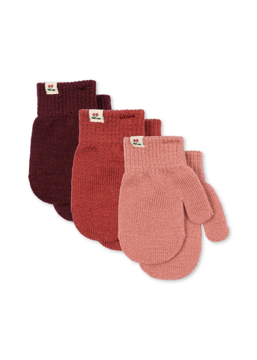 PACK FILLA MITTENS- rose mix