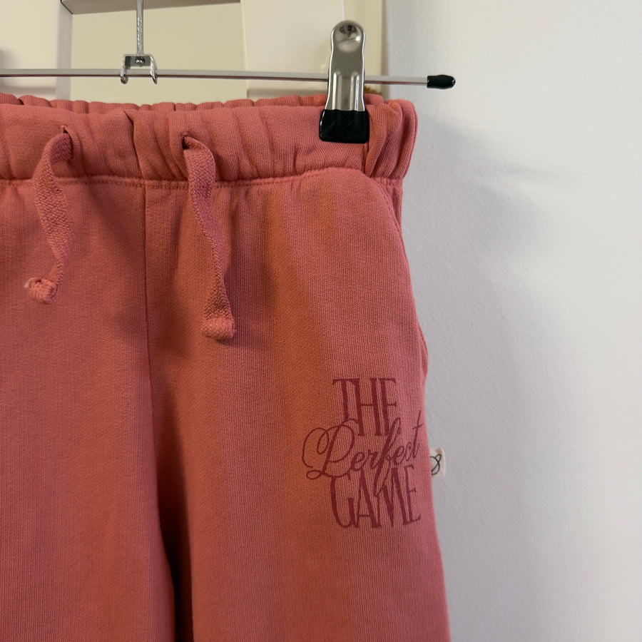 Pantalone in cotone  “the perfect game” – rose