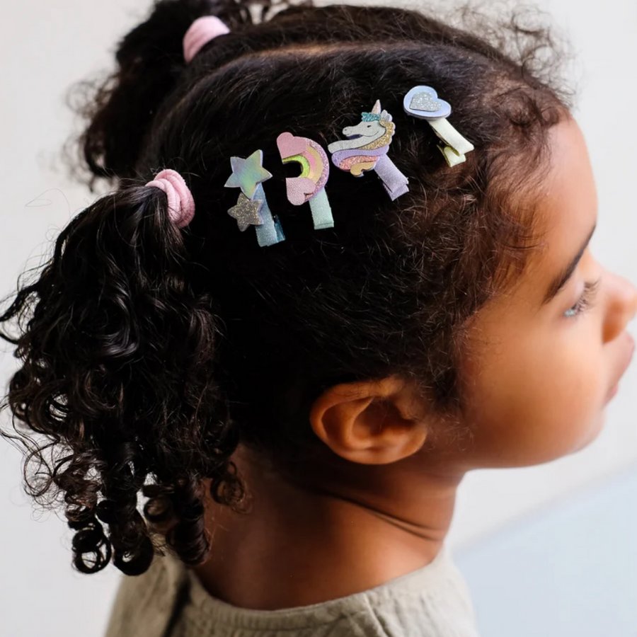 Dreamy unicorn mini clips