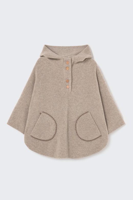 Poncho in morbido bamboo