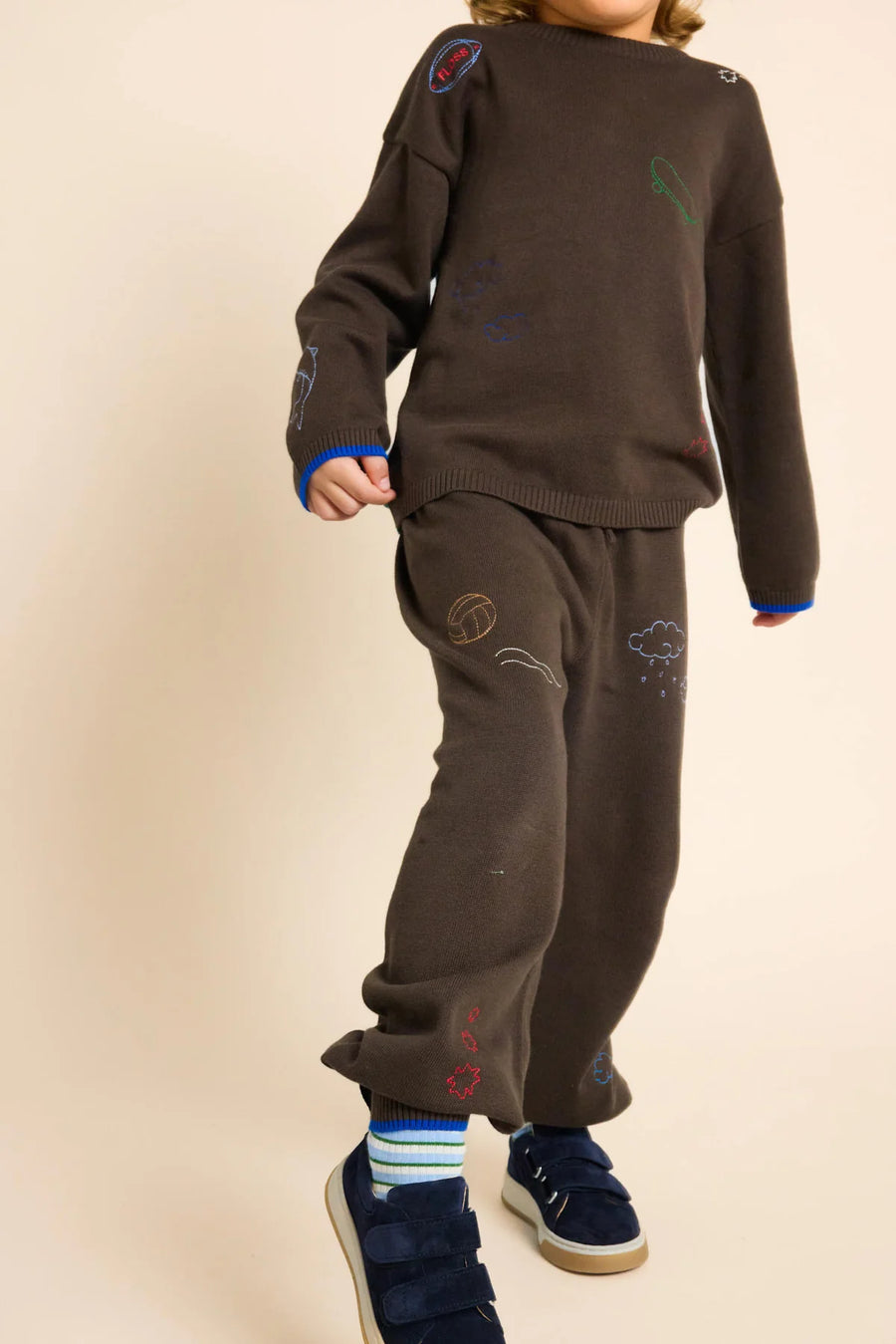 Gustav Sweater in Cotone -Mosswood