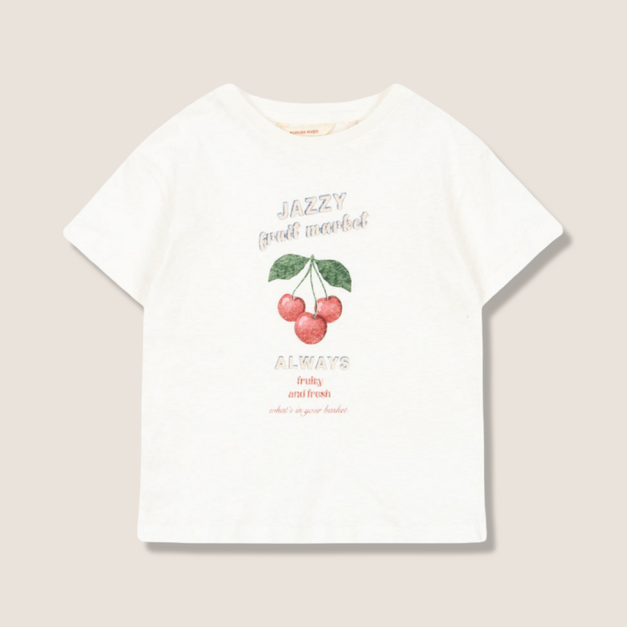 T-Shirt Fiammata in Cotone Organico e Lino – Maglia Traspirante, Leggera e versatile
