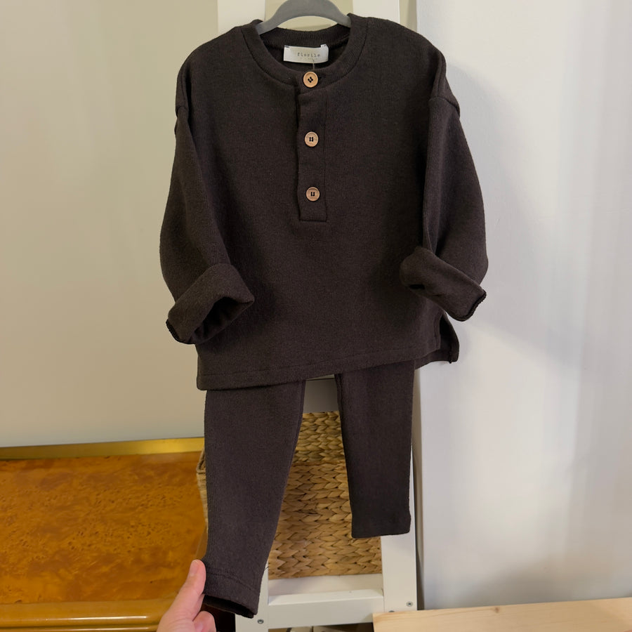 Leggings in Caldo Cotone -Ice Coffee