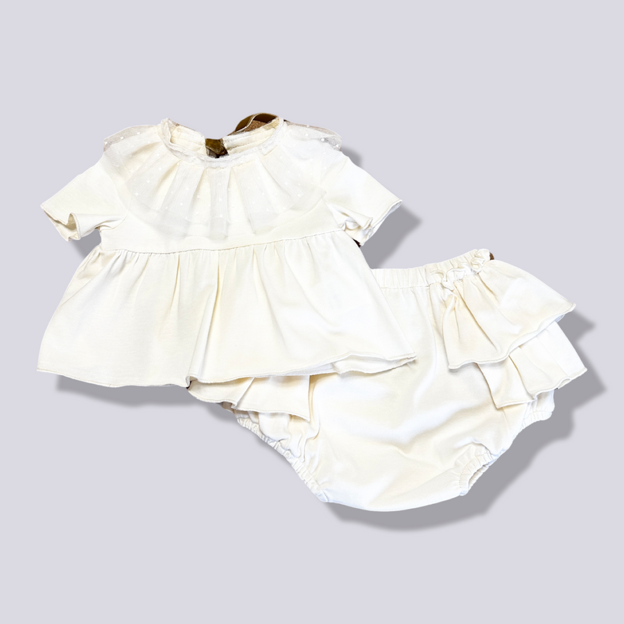 pola jersey ecru