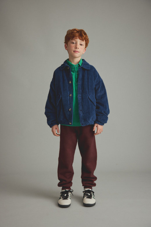 Pantalone in cotone cioccolato - Tadeo