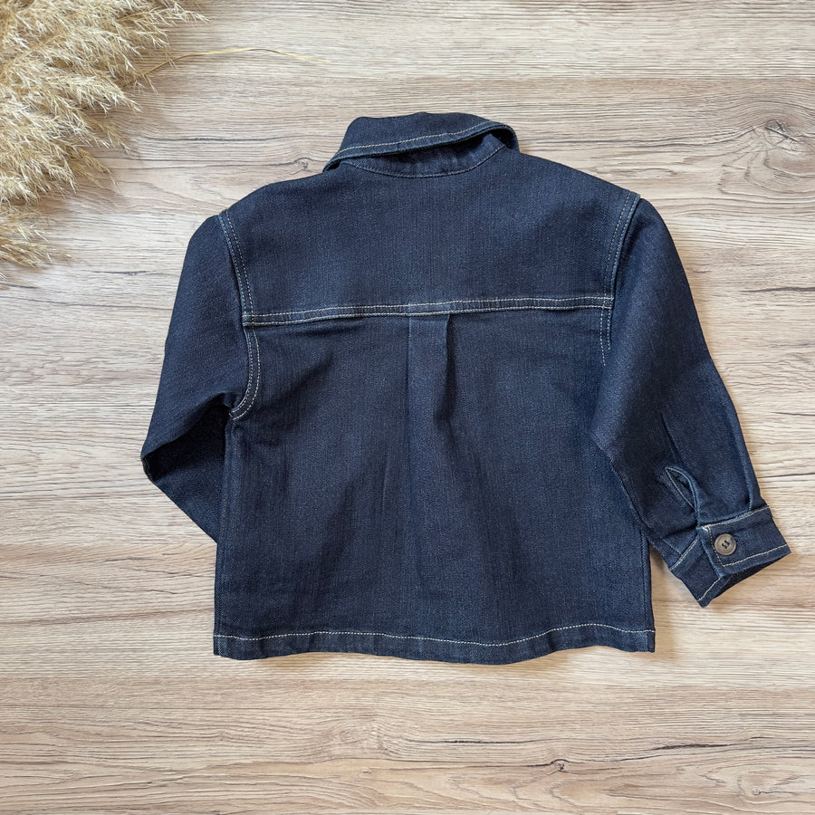 Giacca in denim morbidissimo ed elasticizzato – Stile e comfort senza compromessi