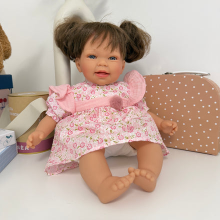 Reborn little Susi - Bambola 40 cm con arti in vinile e corpo morbido