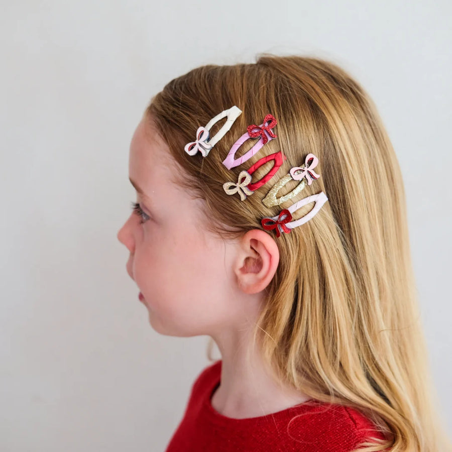 Mini Mollette per Capelli con Fiocchetti -Cutesy Bow
