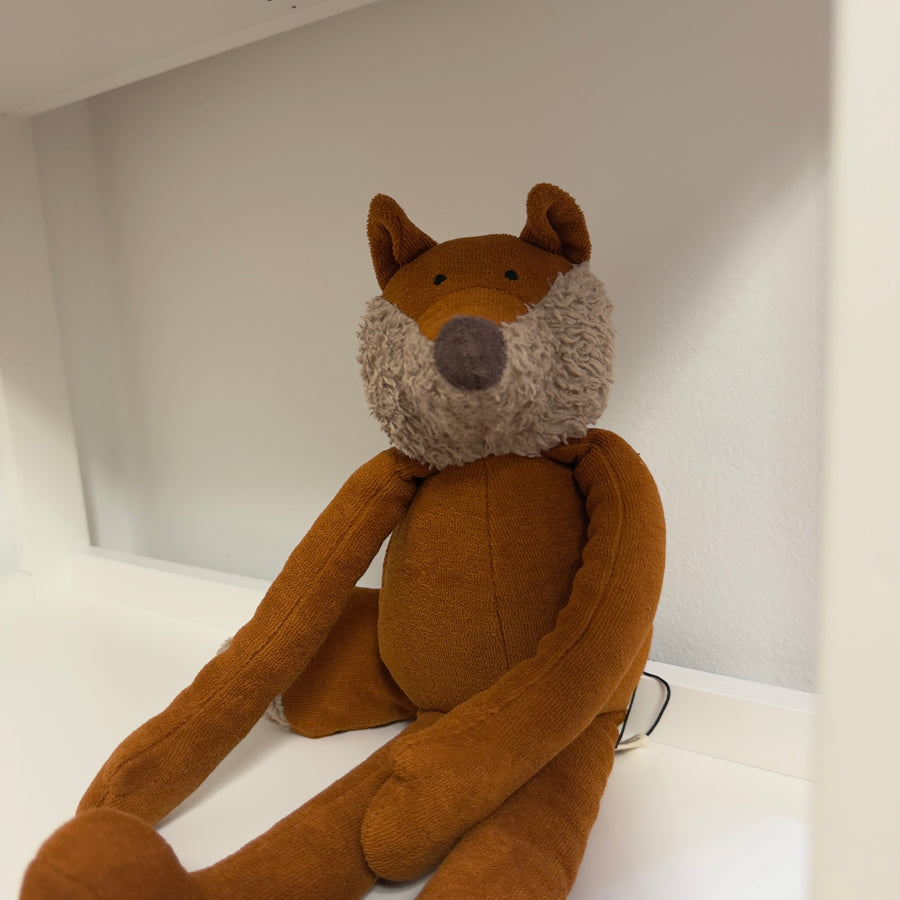 Peluche Volpe 40 cm in Cotone Organico