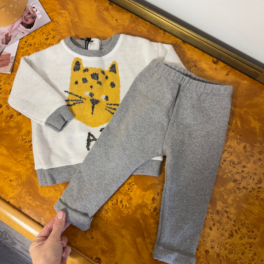 maglia tricot lince