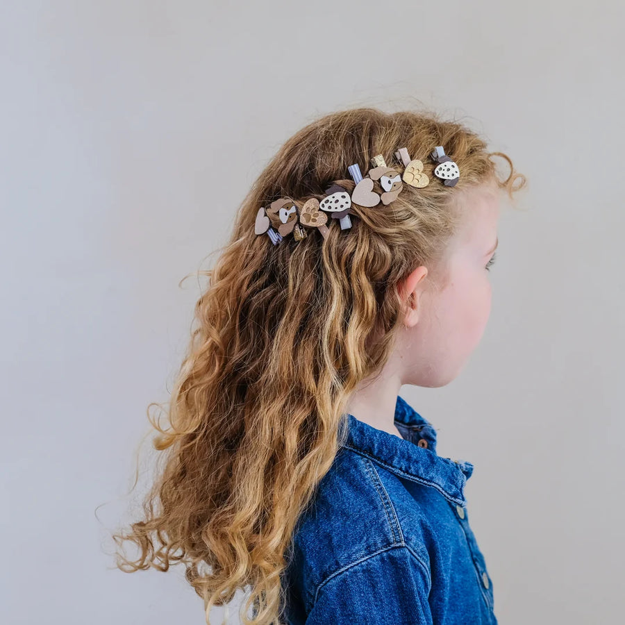 Mini Mollette per Capelli con Cagnolini -Puppy Love