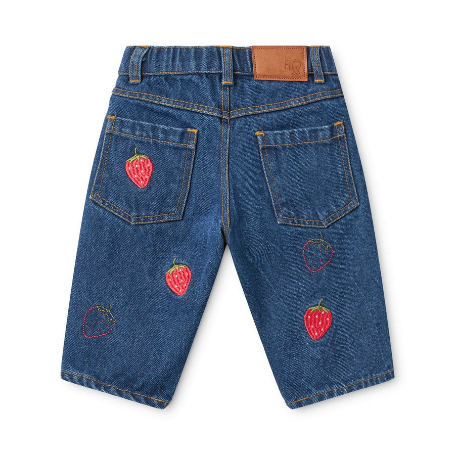 Sage Jeans in Cotone -Mid Blue