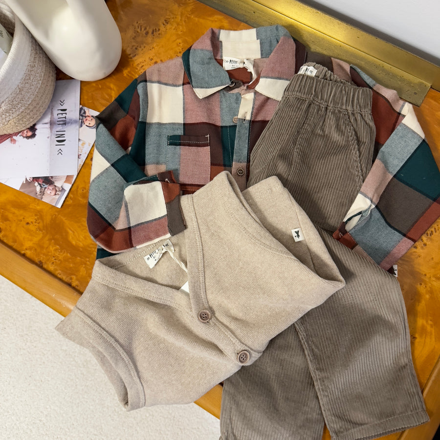 Camicia a quadri di cotone morbidissimo - stile e comfort assoluto