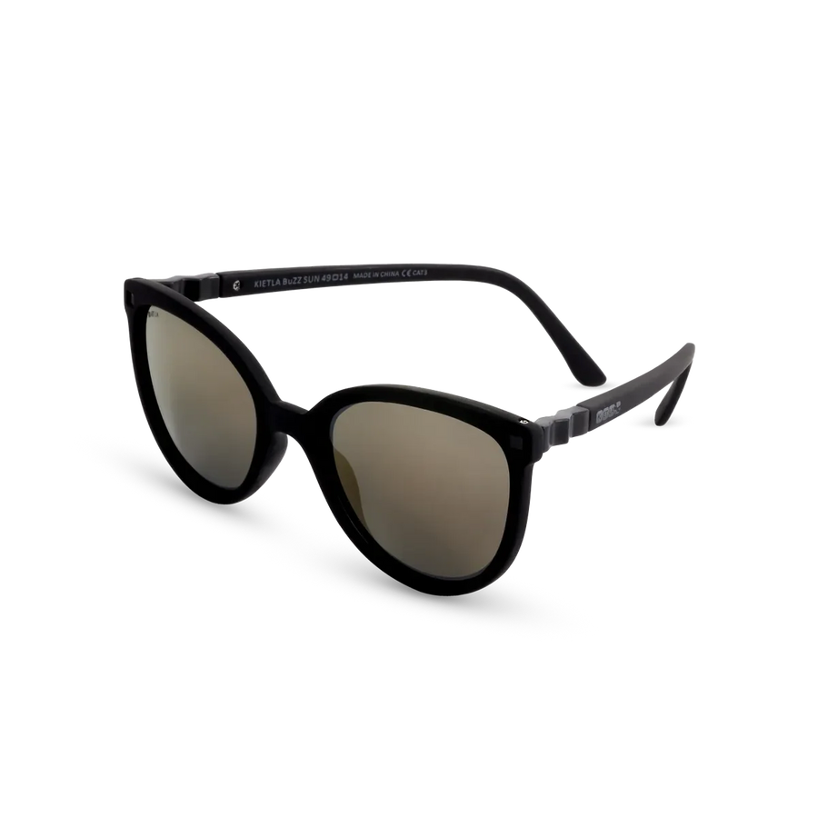 Occhiali da Sole Junior Buzz – UV‑Protection, Polarizzati & Ultra‑Flessibili- black