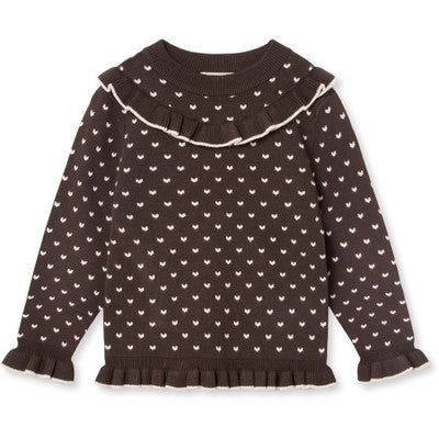 Blusa Fame in Viscosa EcoVero -Coffee Bean