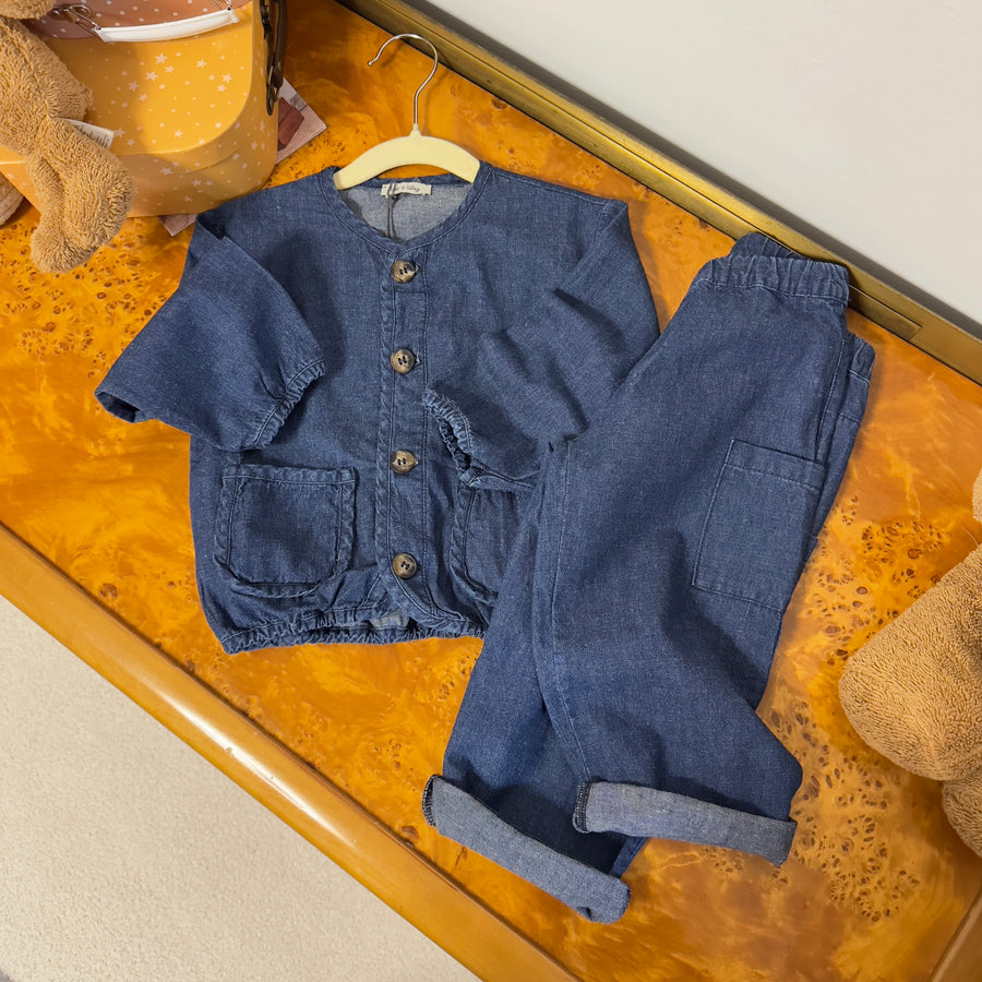 bomber in denim morbidissimo-Versatile e facile da abbinare