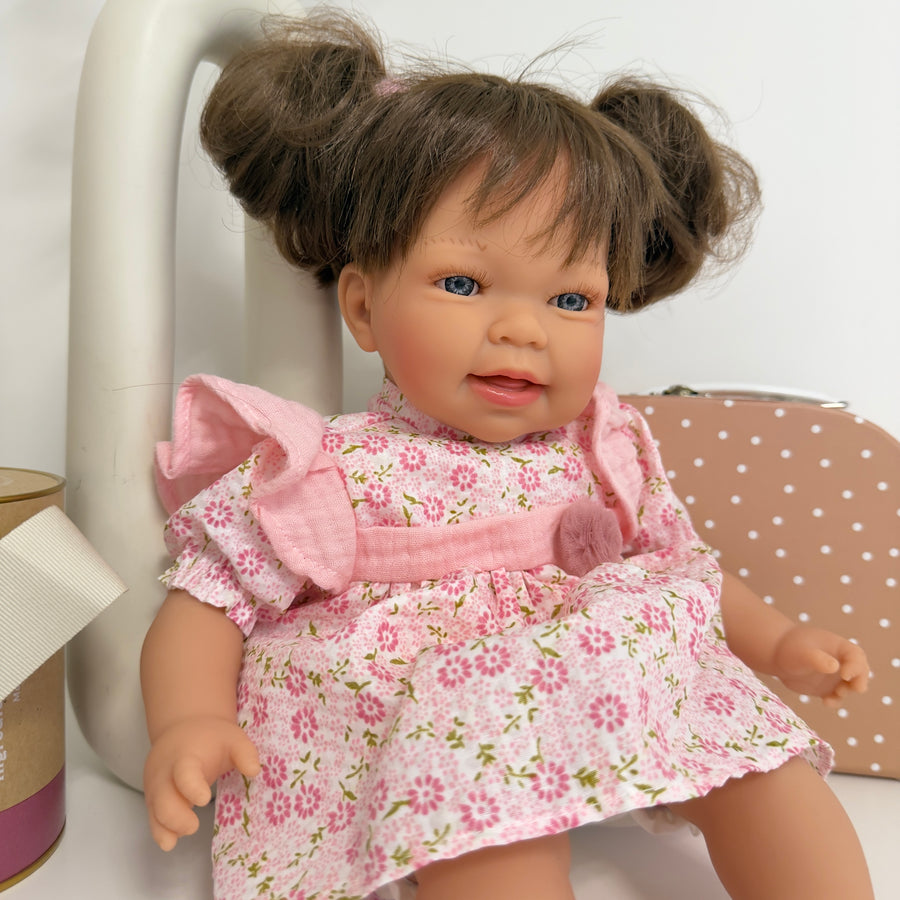Reborn little Susi - Bambola 40 cm con arti in vinile e corpo morbido