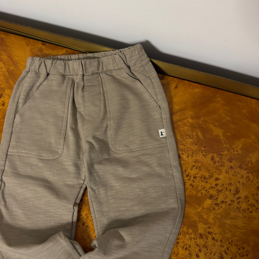 Pantalone in felpa fango