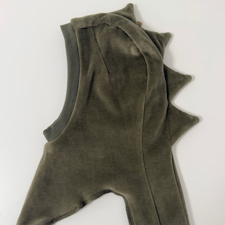 Balaclava in velluto a forma di draghetto