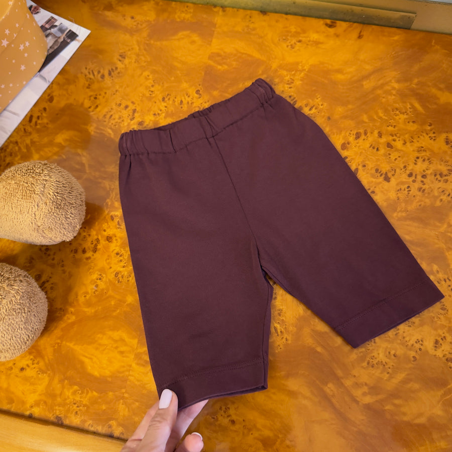 Pantaloncini ciclista in Jersey di cotone - Borgogna