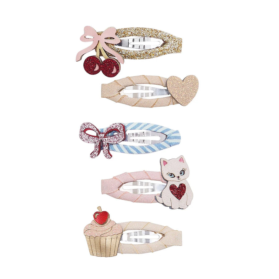 Mini Mollette per Capelli Gattini e Fiocchi -Kittybow