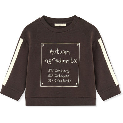 Felpa Alvin Autumn- coffee bean