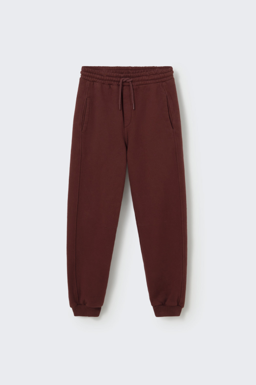 Pantalone in cotone cioccolato - Tadeo