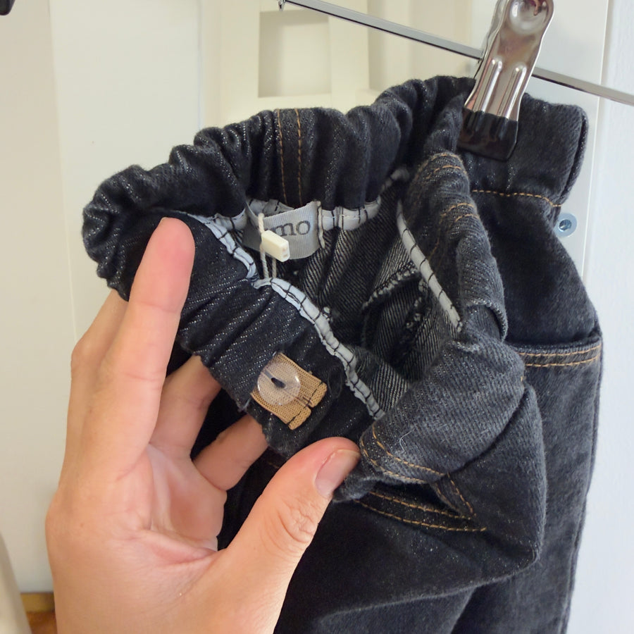 Pantaloni in denim washed antracite- Texas
