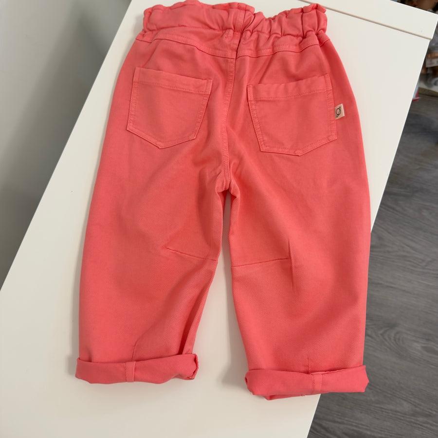Pantaloni Atenas in twill elasticizzato – Tomato