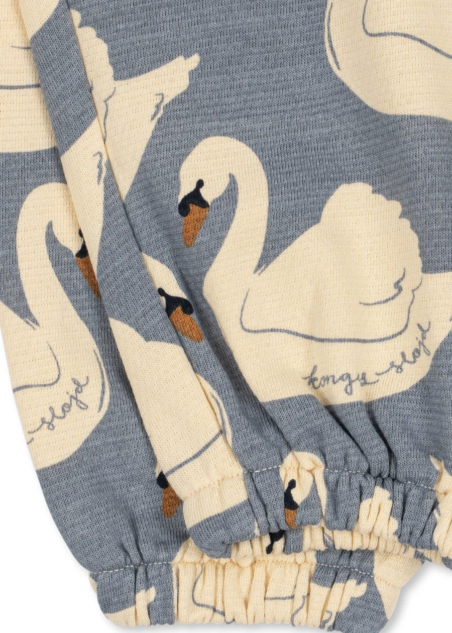 antalone sportivo in cotone organico – swan