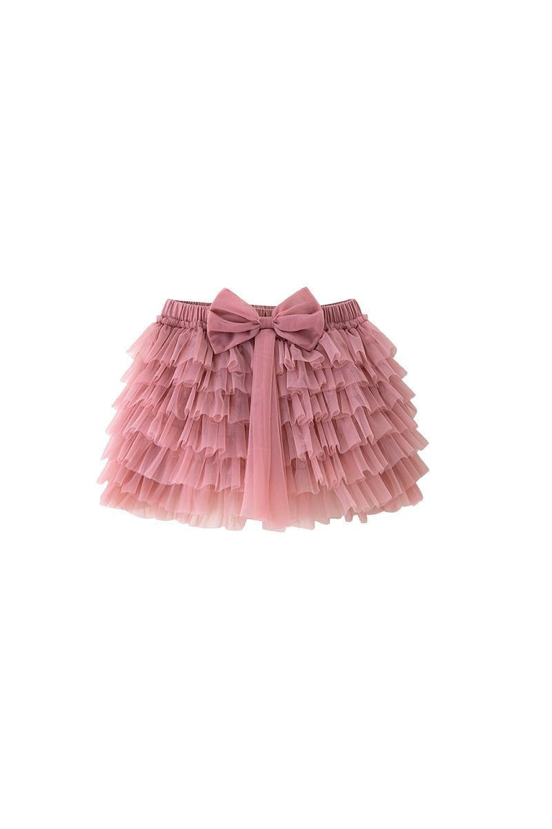 Gonna/pantaloncino in tulle morbidissimo - watermelon pink