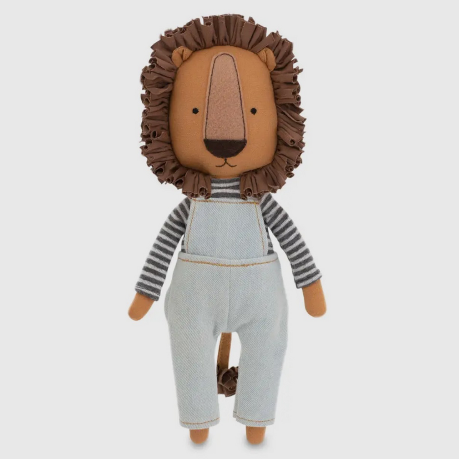 Simone il leone 29cm 0+ peluche morbido della collezione cotti motti