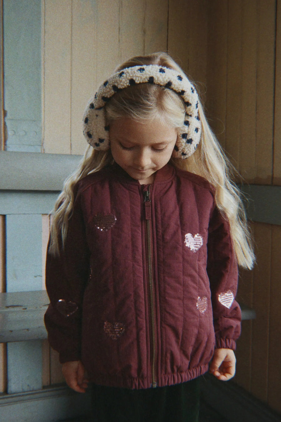 JUNO SEQUIN BOMBER JACKET — bomber cuori