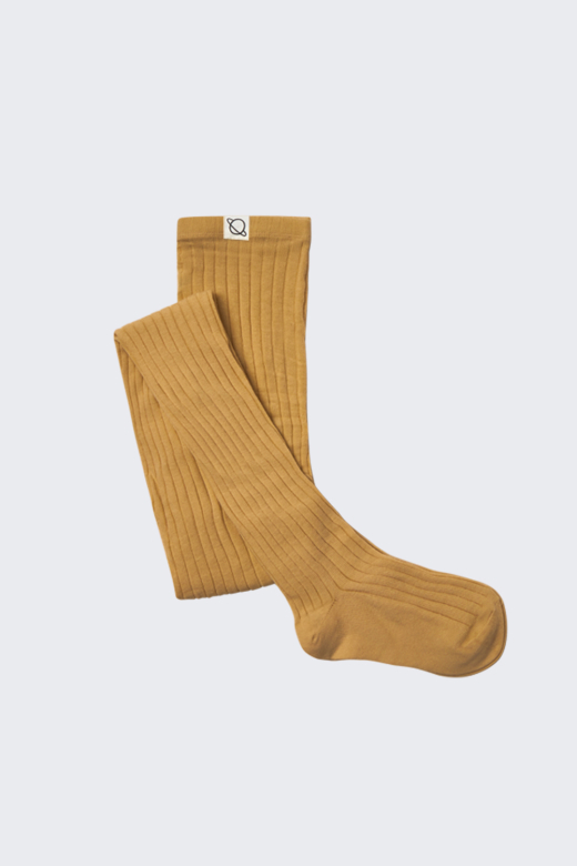 Collant in cotone  a cose - biscuit
