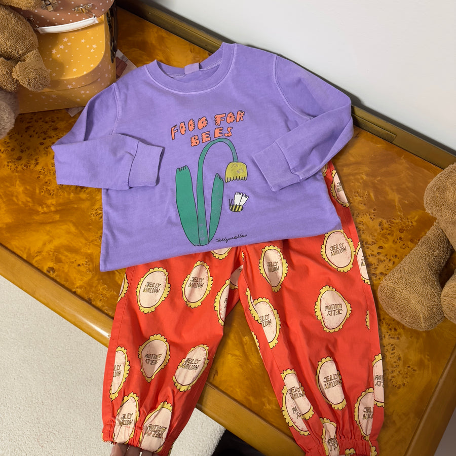 Mirror Woven Aladdin Pants