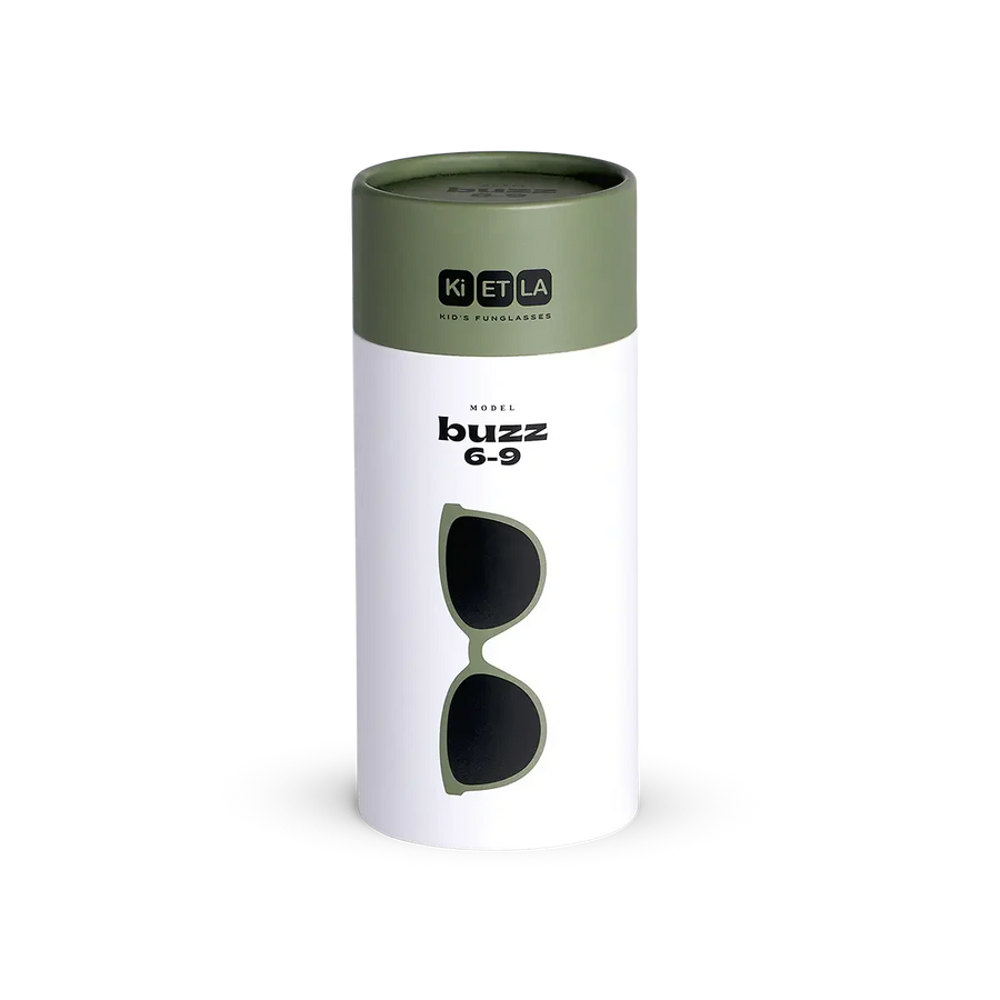 Occhiali da Sole Junior Buzz – UV‑Protection, Polarizzati & Ultra‑Flessibili- khaki