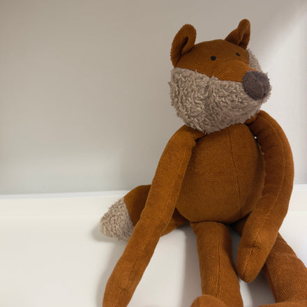 Peluche Volpe 40 cm in Cotone Organico