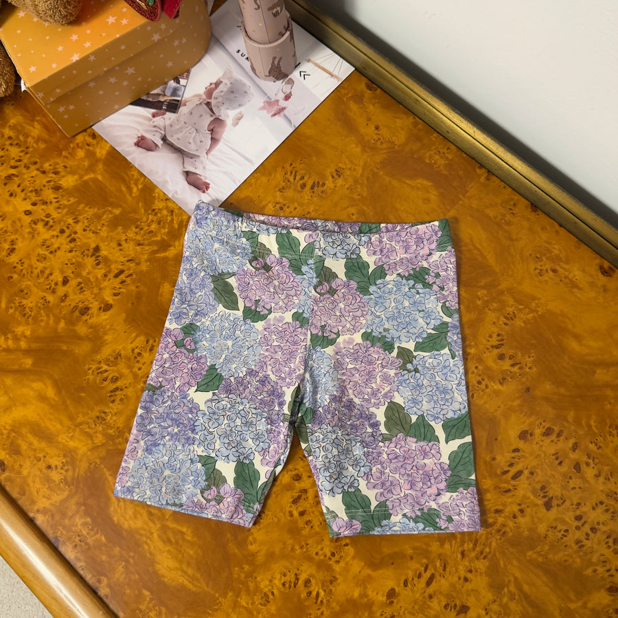 Short Ciclista Jeannie in Cotone Biologico – Hortensia