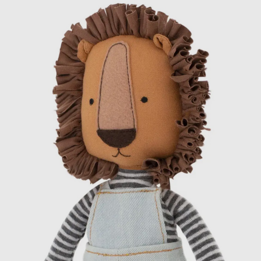 Simone il leone 29cm 0+ peluche morbido della collezione cotti motti