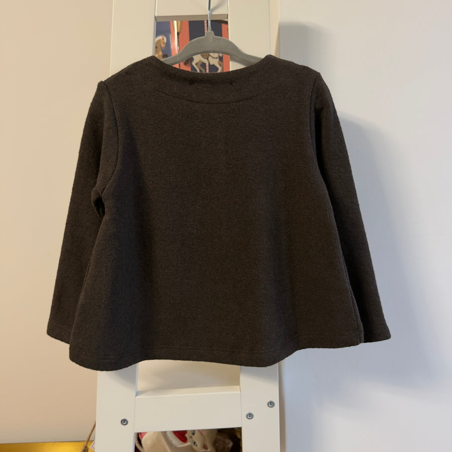 Cardigan Svasato in Caldo Cotone- ice coffee