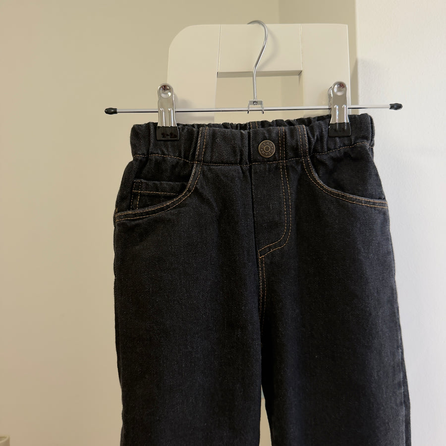 Pantaloni in denim washed antracite- Texas