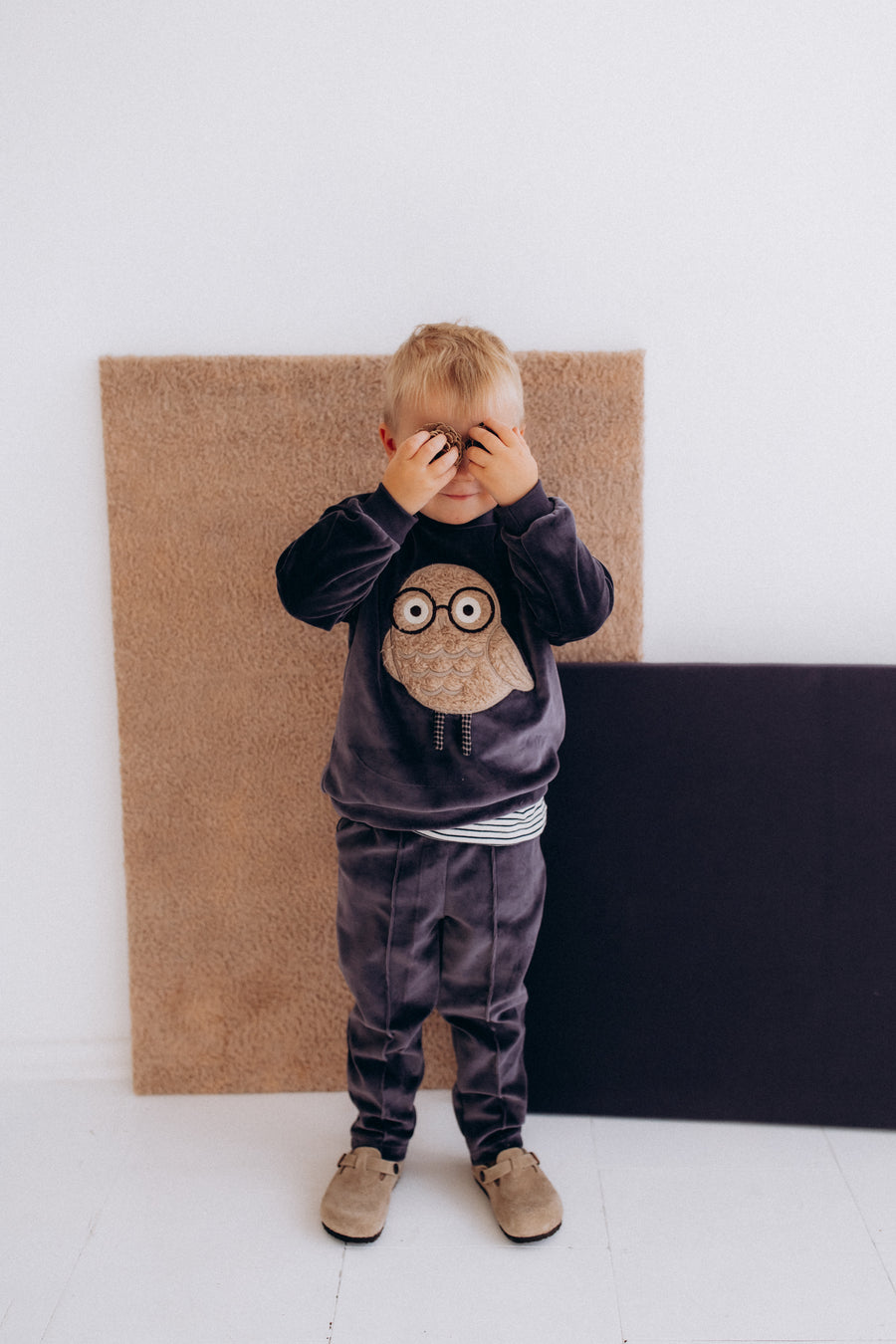 Pantalone in ciniglia di cotone organico – periscope