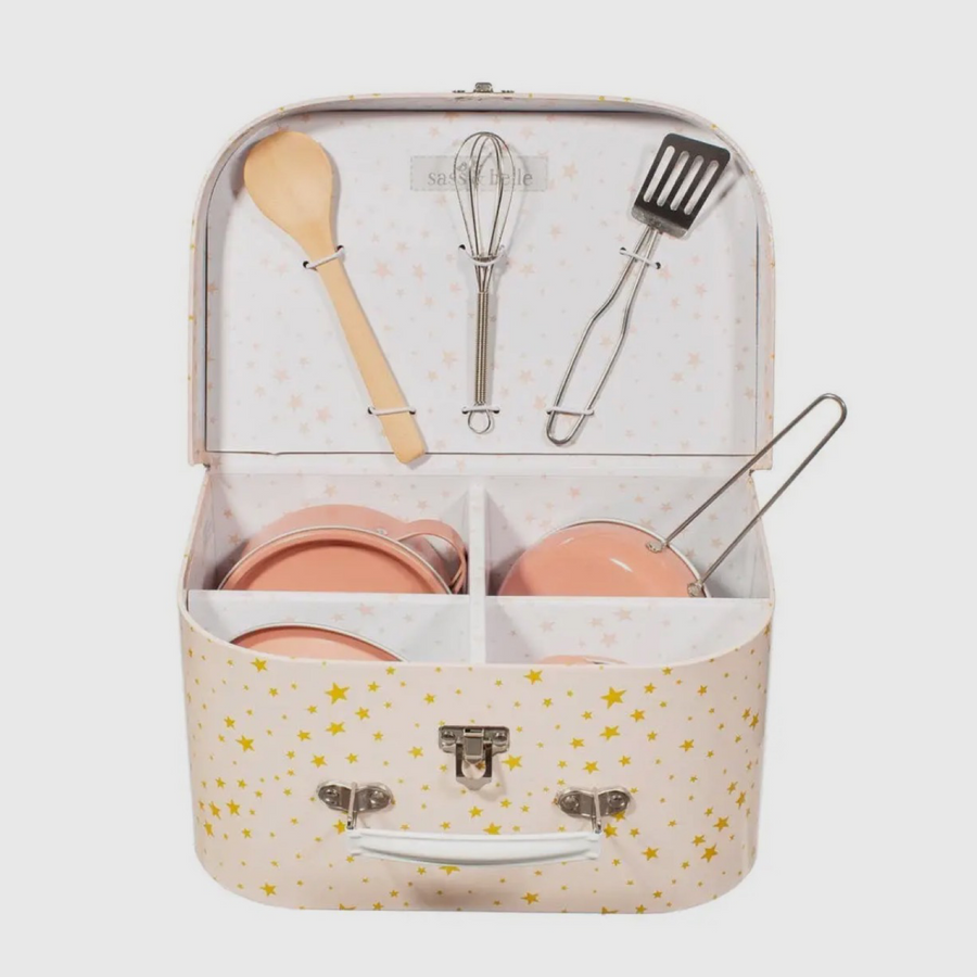 Set Cucina Portatile – Valigetta con i must per i piccoli cuochi