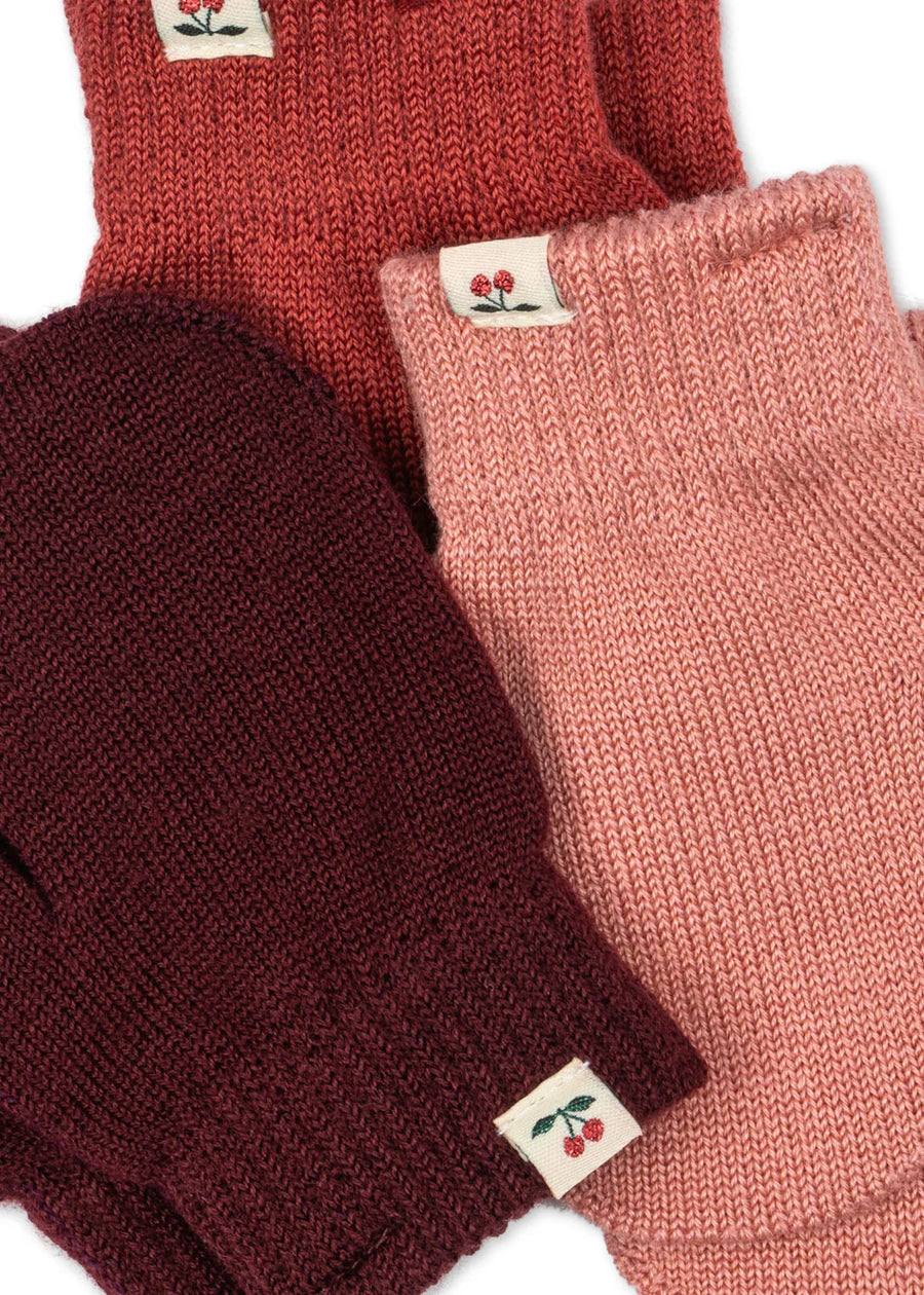 PACK FILLA MITTENS- rose mix